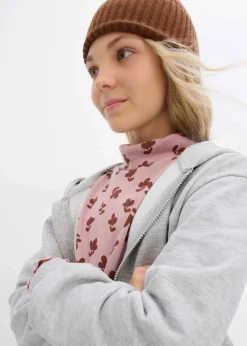 Discount Kapuzen-Sweatjacke aus weichem Bio-Baumwoll-Mix Kinder Mädchen 2-8 Jahre·Nachhaltigere Materialien|Mädchen 9-16 Jahre·Nachhaltigere Materialien