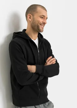 Herren bonprix Große Größen|Basics|Kapuzen-Sweatjacke (2er Pack)