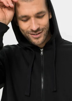 Herren bonprix Große Größen|Basics|Kapuzen-Sweatjacke (2er Pack)