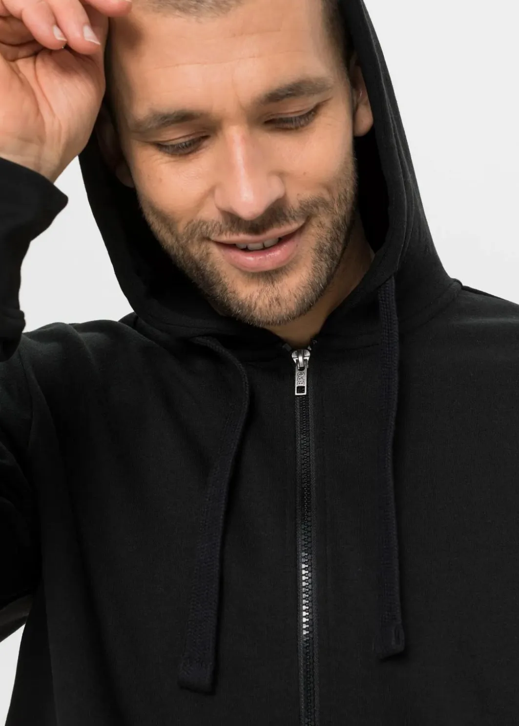 Herren bonprix Große Größen|Basics|Kapuzen-Sweatjacke (2er Pack)