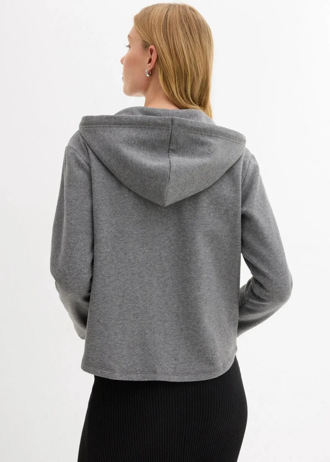 Sale Kapuzen-Sweatjacke mit recyceltem Polyester Damen Bekleidung·Blusen & Tuniken|Sweat