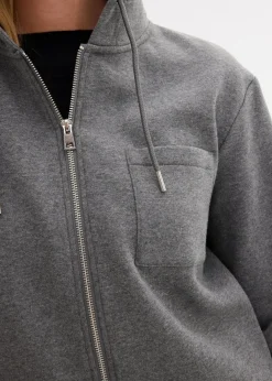 Sale Kapuzen-Sweatjacke mit recyceltem Polyester Damen Bekleidung·Blusen & Tuniken|Sweat