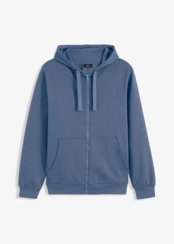Herren bonprix Sweat|Sportbekleidung|Kapuzen-Sweatjacke mit Reißverschluss