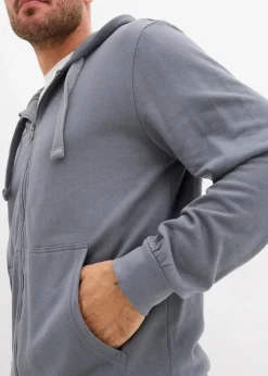 Sale Kapuzen-Sweatjacke mit Reißverschluss Herren Sweat|Sportbekleidung