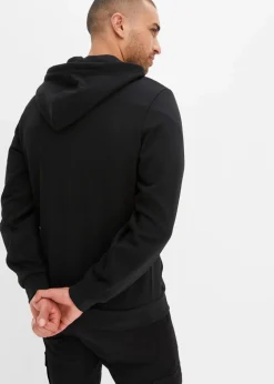 Herren bonprix Große Größen|Basics|Kapuzen-Sweatjacke mit Reißverschluss
