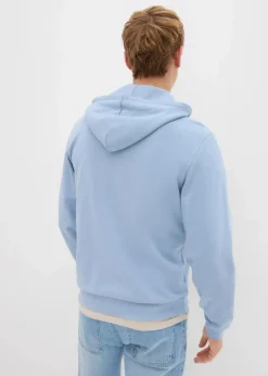 Herren bonprix Sweat|Sportbekleidung|Kapuzen-Sweatjacke mit Reißverschluss