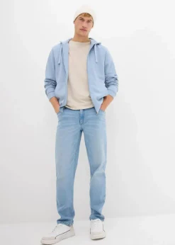 Herren bonprix Sweat|Sportbekleidung|Kapuzen-Sweatjacke mit Reißverschluss