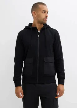 New Kapuzen-Sweatjacke mit Teddyfutter Herren Große Größen|Outdoorbekleidung