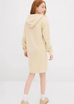 Kinder bonprix Mädchen 9-16 Jahre·Kleider & Jumpsuits|Mädchen 2-8 Jahre·Nachhaltigere Materialien|Kapuzen-Sweatkleid aus reiner Bio-Baumwolle