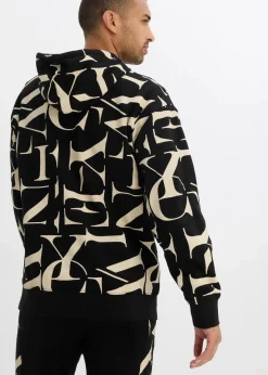 Herren bonprix Große Größen|Sweat|Kapuzensweatshirt aus Bio Baumwolle, Loose Fit
