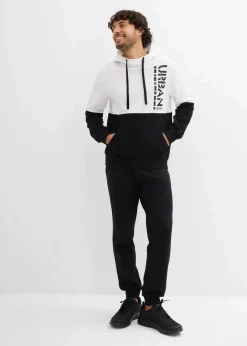 Herren bonprix Sweat|Sportbekleidung|Kapuzensweatshirt, Slim Fit