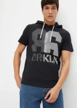 Herren bonprix Große Größen|Shirts & Polos|Kapuzen-T-Shirt aus schwerer Baumwolle