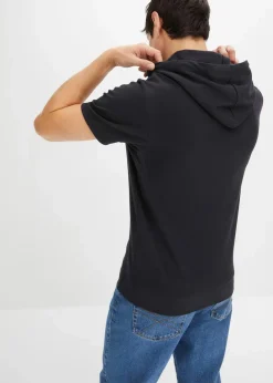 Herren bonprix Große Größen|Shirts & Polos|Kapuzen-T-Shirt aus schwerer Baumwolle