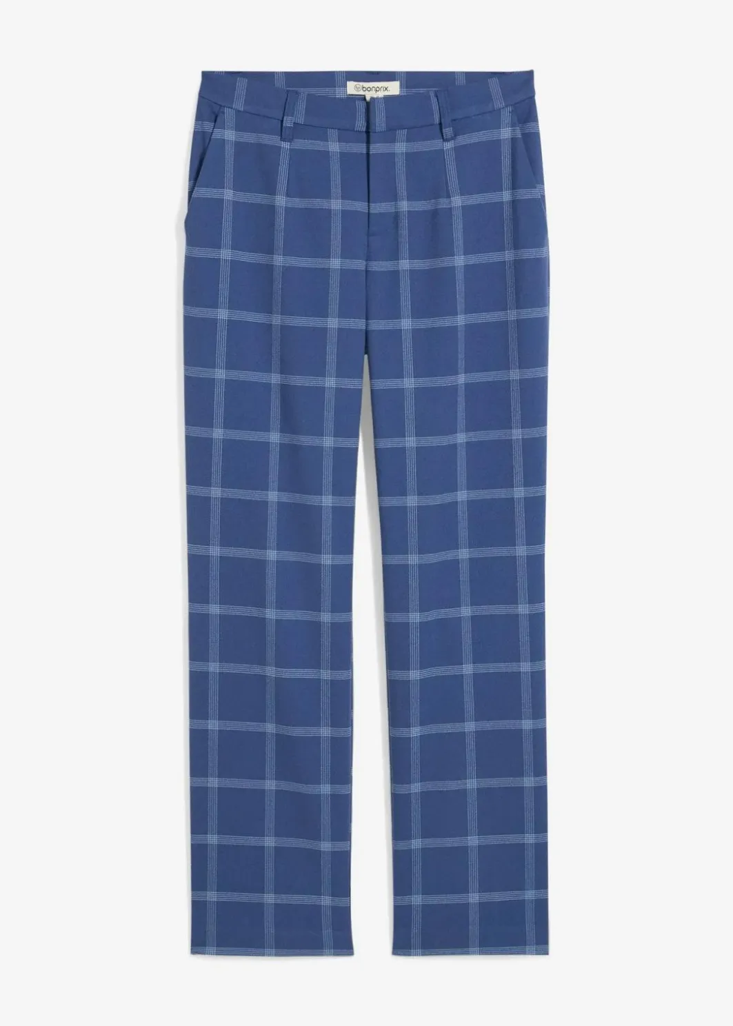 Damen bonprix Bekleidung·Kleider|Nachhaltigere Materialien|Karierte Chinohose