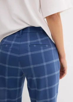 Damen bonprix Bekleidung·Kleider|Nachhaltigere Materialien|Karierte Chinohose