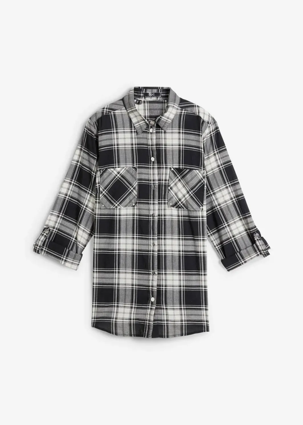 Online Karierte Hemdbluse aus reiner Baumwolle Damen Blusen & Tuniken|Bekleidung·Jacken & Mäntel