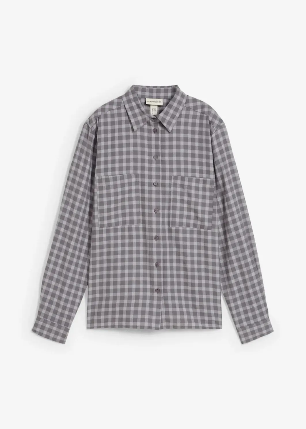 Sale Karierte Hemdbluse aus reiner Baumwolle Damen Bekleidung·Jacken & Mäntel|Blusen & Tuniken