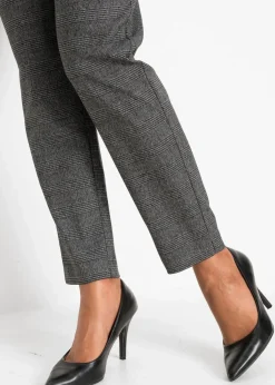 Damen bonprix Bekleidung·Kleider|Hosen|Karo-Chinohose