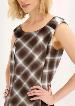 Damen bonprix Bekleidung·Pullover & Strickjacken|Kleider|Karokleid