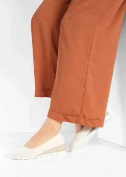 Outlet Keilpumps in Bastoptik Damen Pumps
