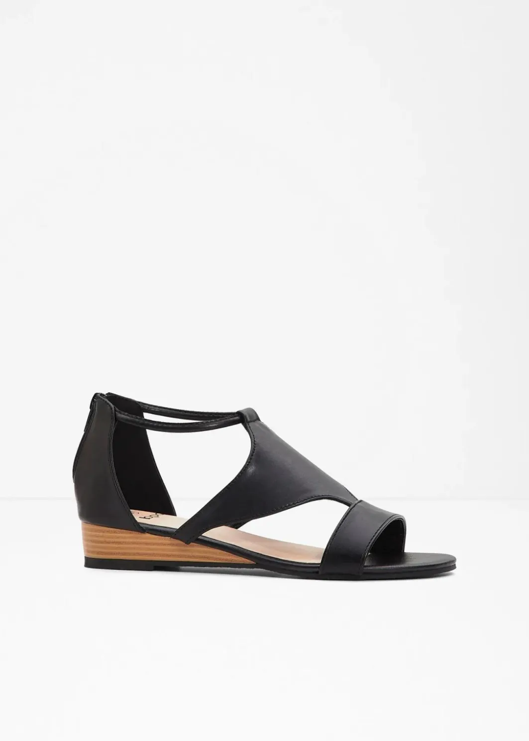 Clearance Keilsandaletten mit Reißverschluss Damen Sommerschuhe|Schuhe & Accessoires In Spezialgrößen·Elastischer Schaft