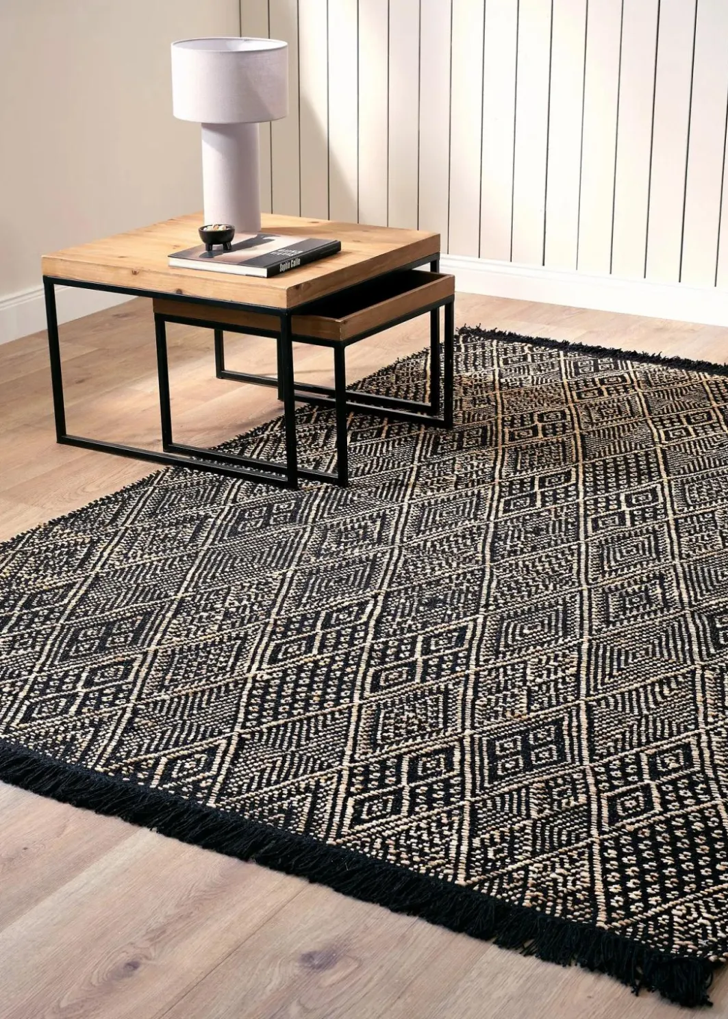 Outlet Kelim-Teppich mit Fransen Kelim-Teppiche|Flachgewebe-Teppiche