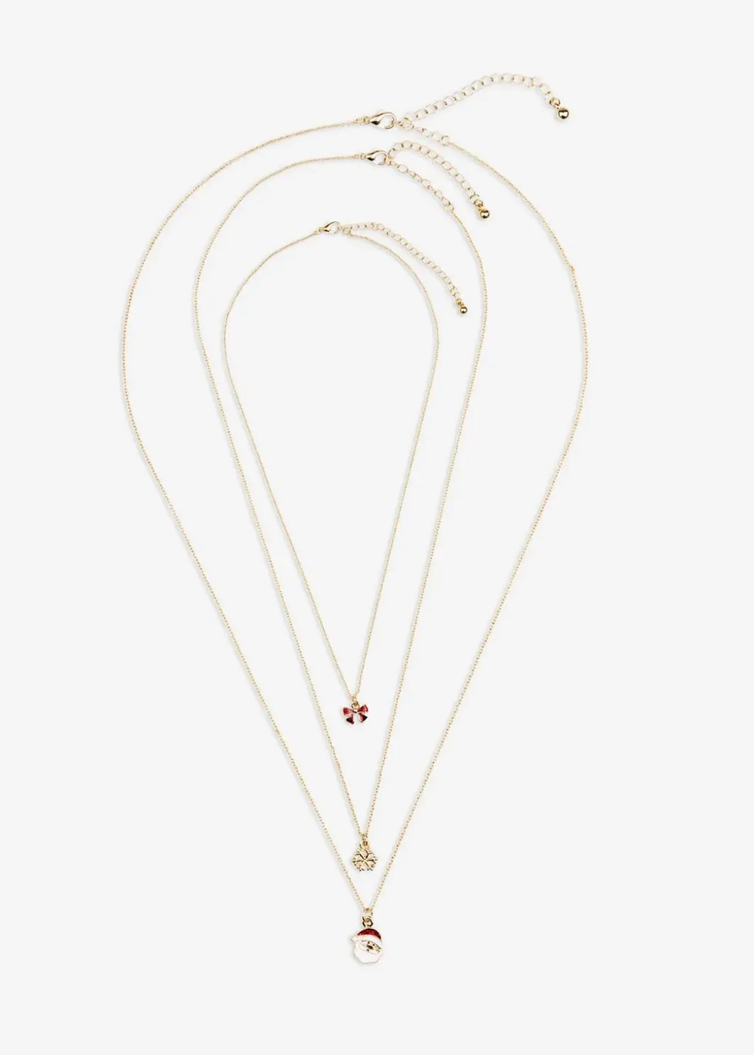 Clearance Kettenset (3-tlg.Set) Damen Schmuck|Schuhe & Accessoires In Spezialgrößen·Schmuck