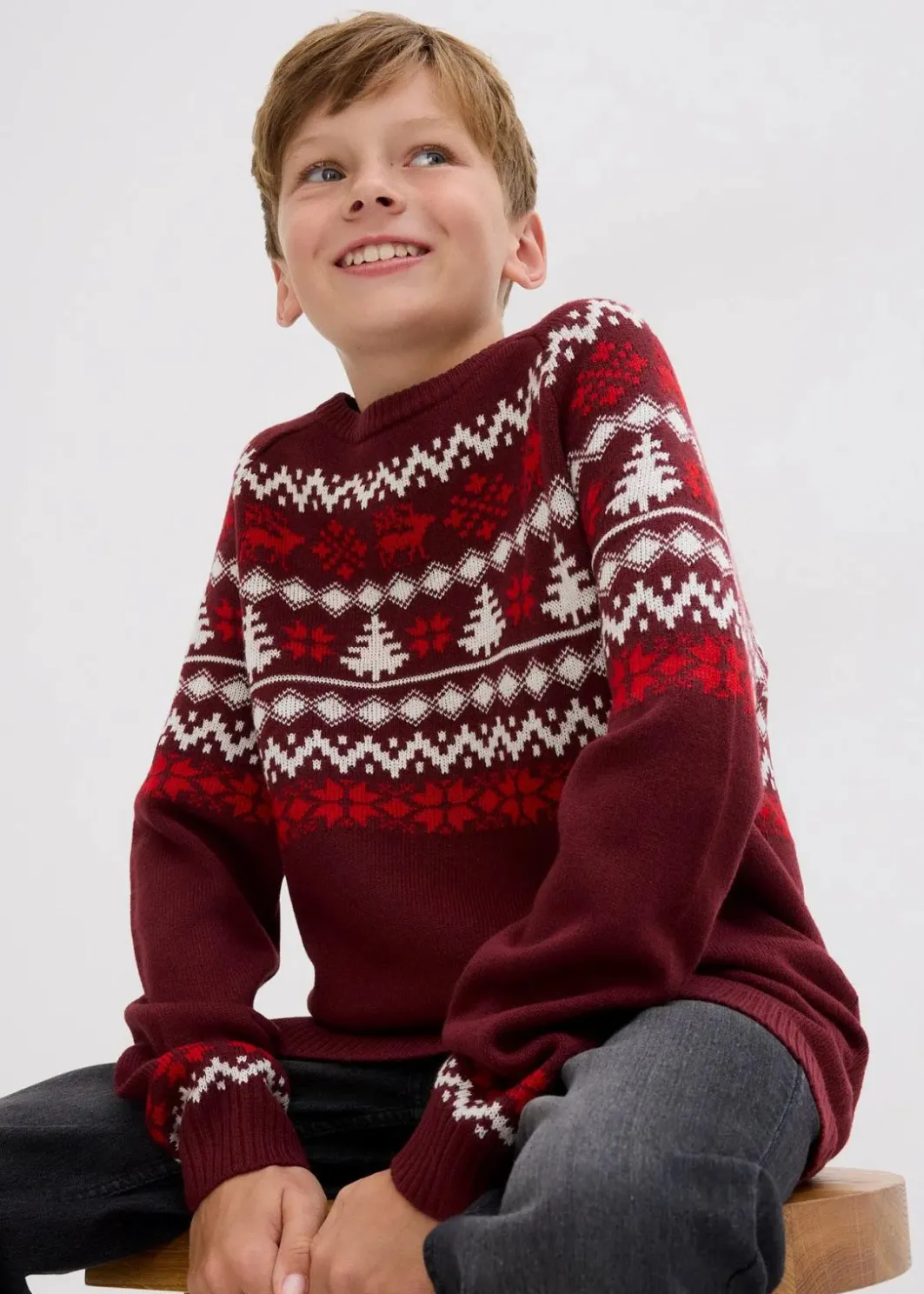 Online Kinder Norweger-Pullover Kinder Jungen 2-8 Jahre·Sweat & Strick|Jungen 9-16 Jahre·Sweat & Strick
