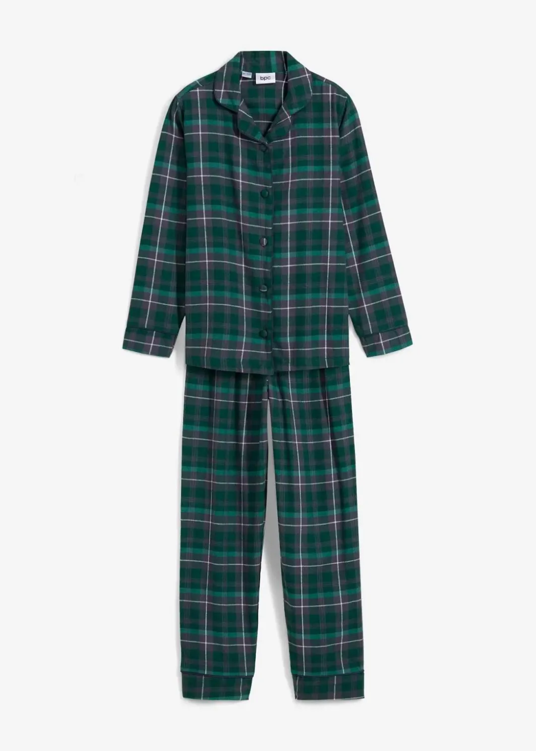 Kinder bonprix Jungen·Nachtwäsche|Mädchen·Nachtwäsche|Kinder Pyjama aus gewebten Flanell (2-tlg. Set)