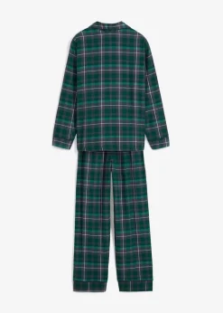 Kinder bonprix Jungen·Nachtwäsche|Mädchen·Nachtwäsche|Kinder Pyjama aus gewebten Flanell (2-tlg. Set)