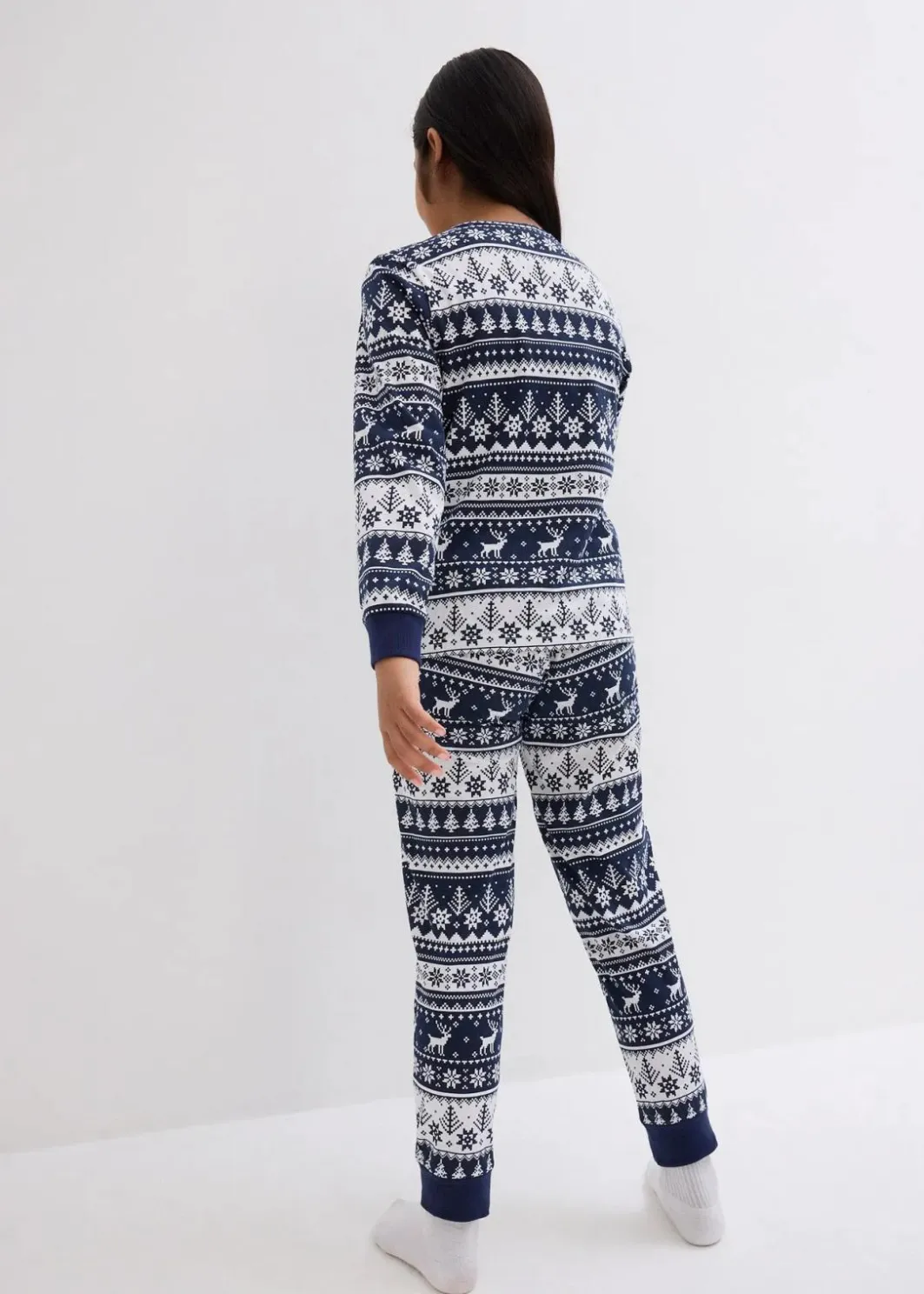 Kinder bonprix Jungen·Nachtwäsche|Mädchen·Nachtwäsche|Kinder Pyjama aus reiner Bio-Baumwolle (2-tlg. Set)