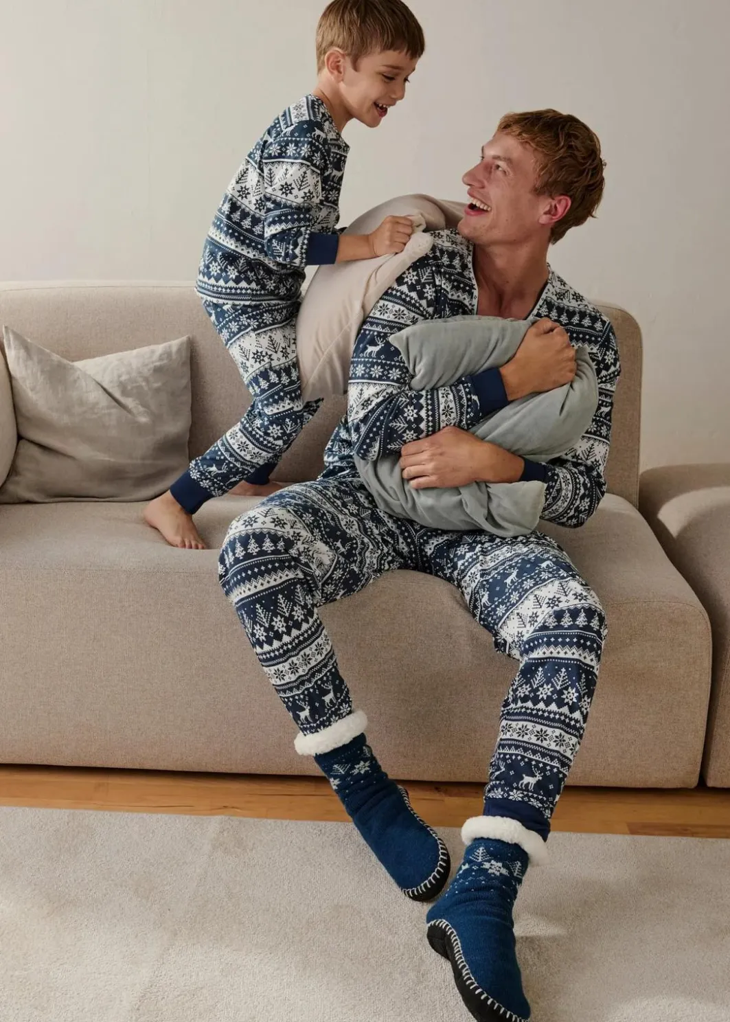 Kinder bonprix Jungen·Nachtwäsche|Mädchen·Nachtwäsche|Kinder Pyjama aus reiner Bio-Baumwolle (2-tlg. Set)