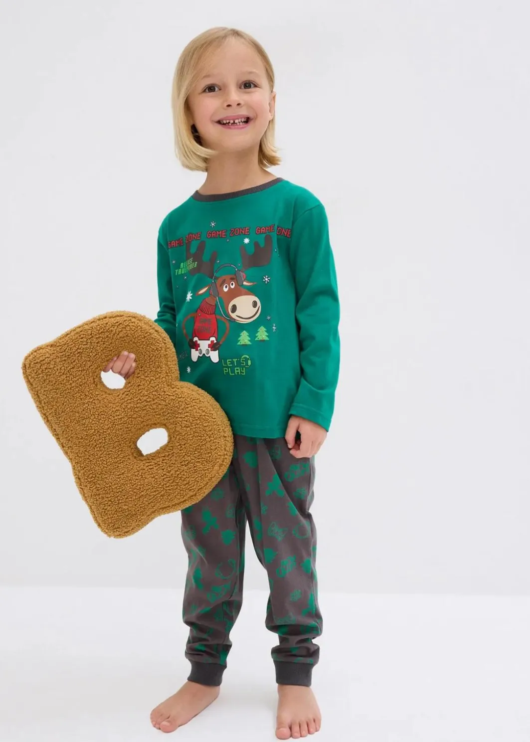 Outlet Kinder Pyjama (2-tlg. Set) Kinder Jungen·Nachtwäsche|Mädchen·Nachtwäsche