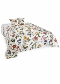 bonprix Kissen & Tagesdecken|Kissenbezüge|Kissenbezug mit floralem Design (2er Pack)
