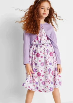 Kleid + Gürtel + Bolero (3-tlg. Set) Kinder Mädchen 9-16 Jahre·Kleider & Jumpsuits