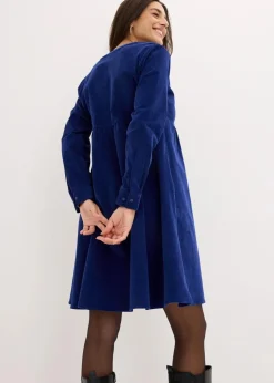 Damen bonprix Kleider|Bekleidung·Pullover & Strickjacken|Kleid aus Baumwollcord