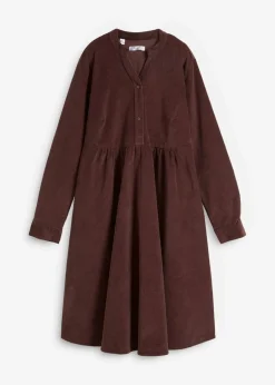 New Kleid aus Baumwollcord Damen Kleider|Bekleidung·Pullover & Strickjacken