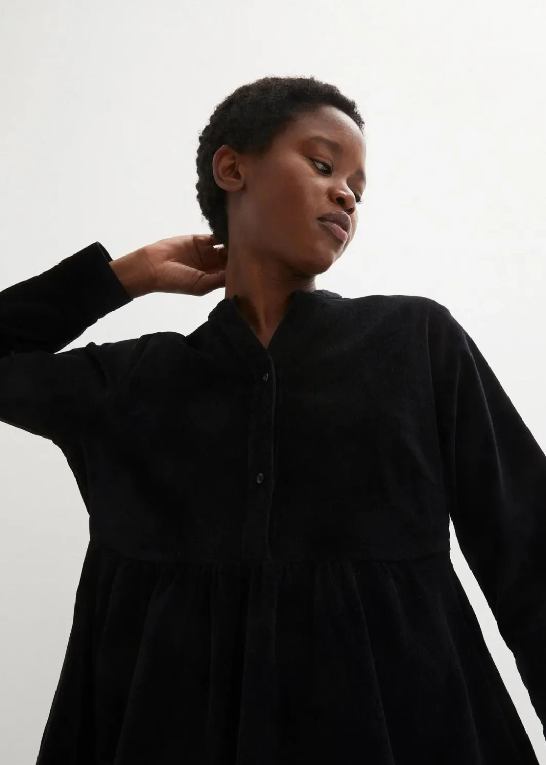 Damen bonprix Kleider|Bekleidung·Pullover & Strickjacken|Kleid aus Baumwollcord