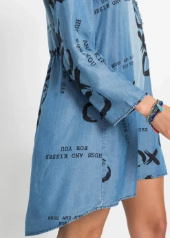 Damen bonprix Nachhaltigere Materialien|Kleider|Kleid aus fließendem Lyocell