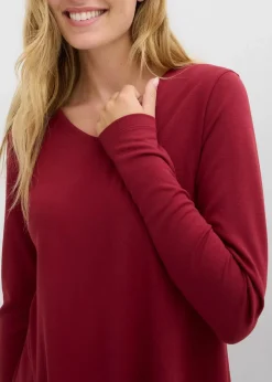 Damen bonprix Bekleidung·Pullover & Strickjacken|Kleider|Kleid aus fließendem Viskose-Mix