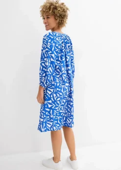 Damen bonprix Kleider|Bekleidung·Pullover & Strickjacken|Kleid aus fließender Viskose