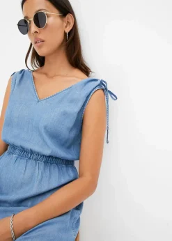 Damen bonprix Bekleidung·Pullover & Strickjacken|Kleider|Kleid aus glattem Lyocell