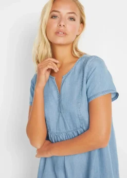 Sale Kleid aus Lyocell Damen Kleider