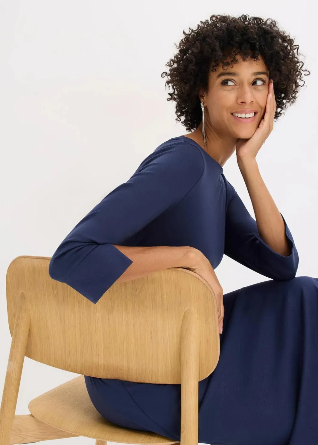 Damen bonprix Bekleidung·Pullover & Strickjacken|Kleid aus Punto di Roma