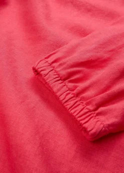 Sale Kleid aus reinem Leinen, 3/4 Arm Damen Nachhaltigere Materialien|Kleider