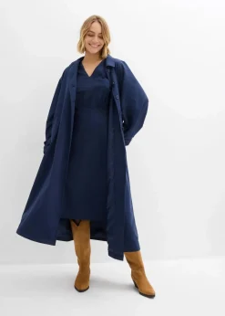 Damen bonprix Bekleidung·Pullover & Strickjacken|Kleider|Kleid aus reiner Baumwolle
