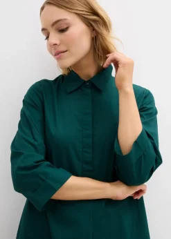 Online Kleid aus reiner Baumwolle Damen Bekleidung·Pullover & Strickjacken|Kleider