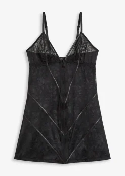 Damen bonprix Wäsche·Erotikwäsche|Erotikwäsche|Kleid aus Spitze mit Reißverschluss