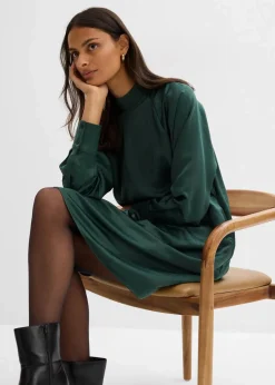 New Kleid aus Viskose-Mix Damen Bekleidung·Pullover & Strickjacken|Kleider