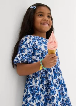 Kinder bonprix Mädchen 2-8 Jahre·Kleider & Röcke|Kleid aus weichem Musselin